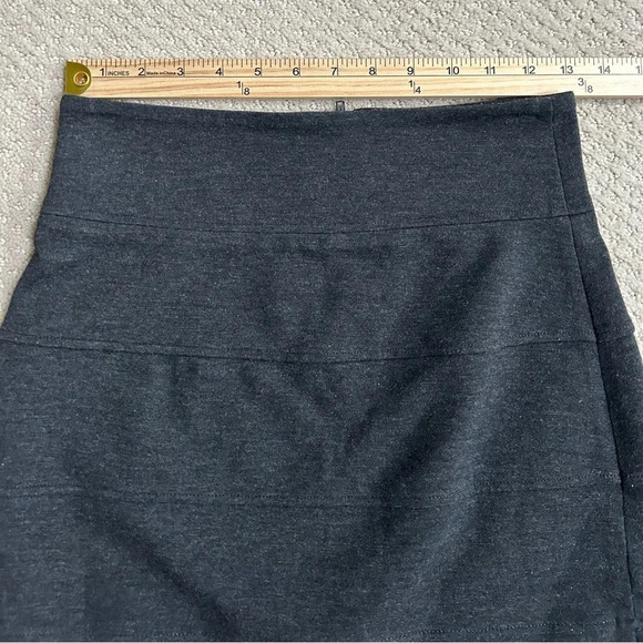 Talula | Bandage Bodycon Y2K Mini Skirt in Grey, Size 6 - Picture 3 of 6